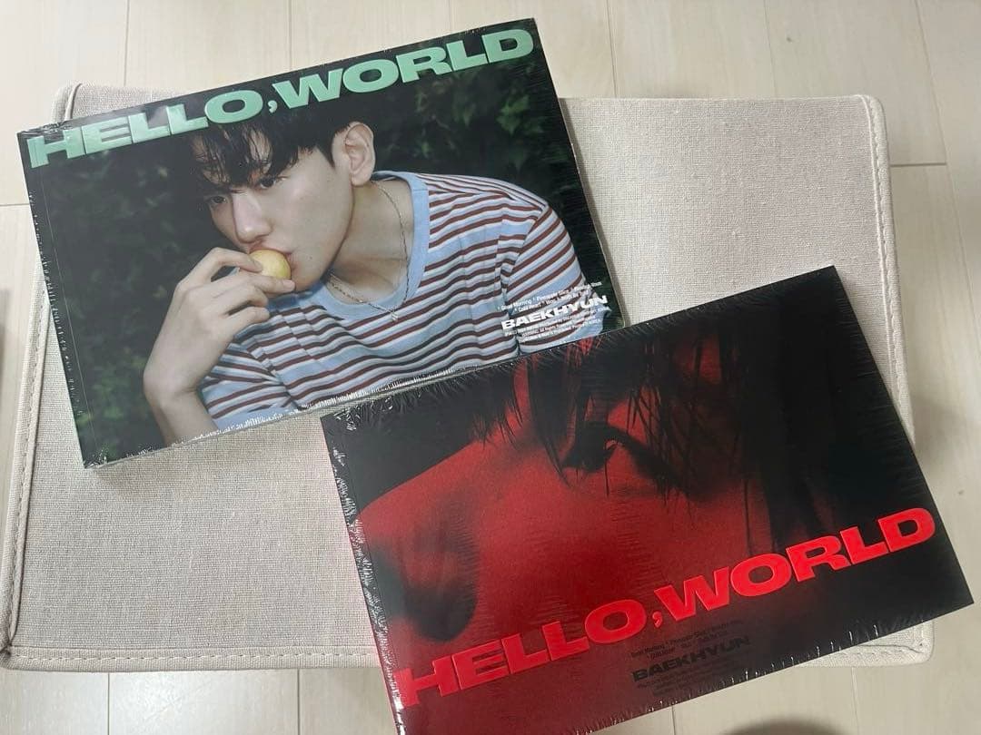 EXO ベッキョン トレカ ポストカード ポスター 新品未開封CD等 まとめ