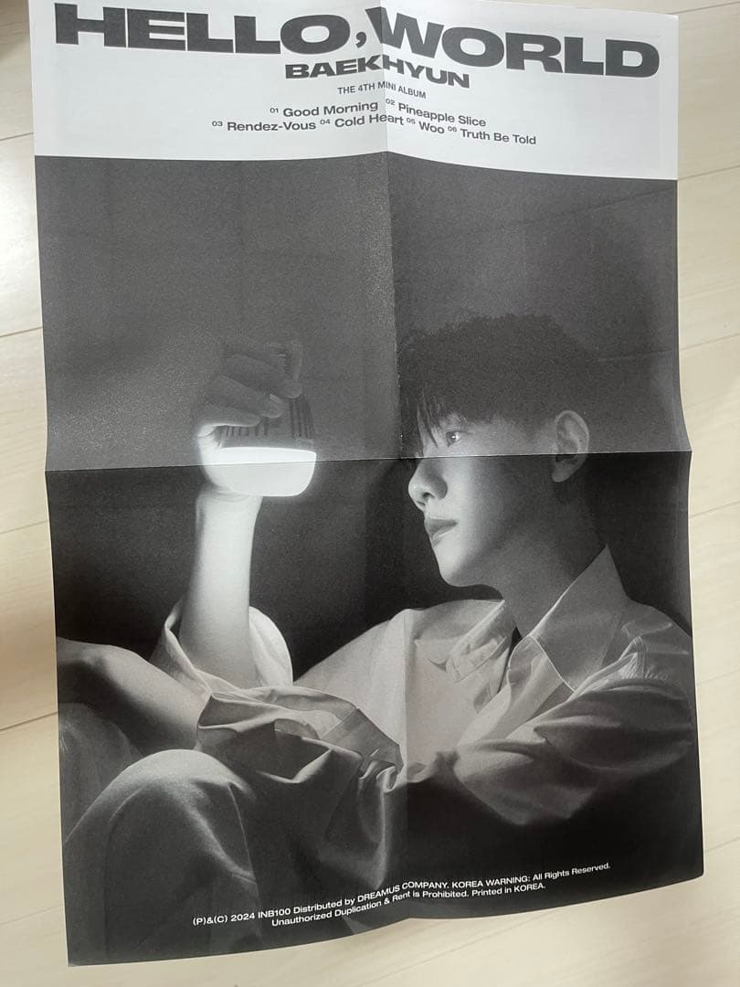 EXO ベッキョン トレカ ポストカード ポスター 新品未開封CD等 まとめ