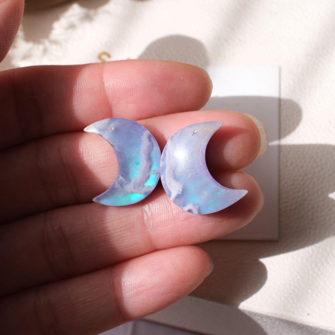 Jasmine♪様専用♦︎14kgfダブルプルメリアカービングピアス/の通販は