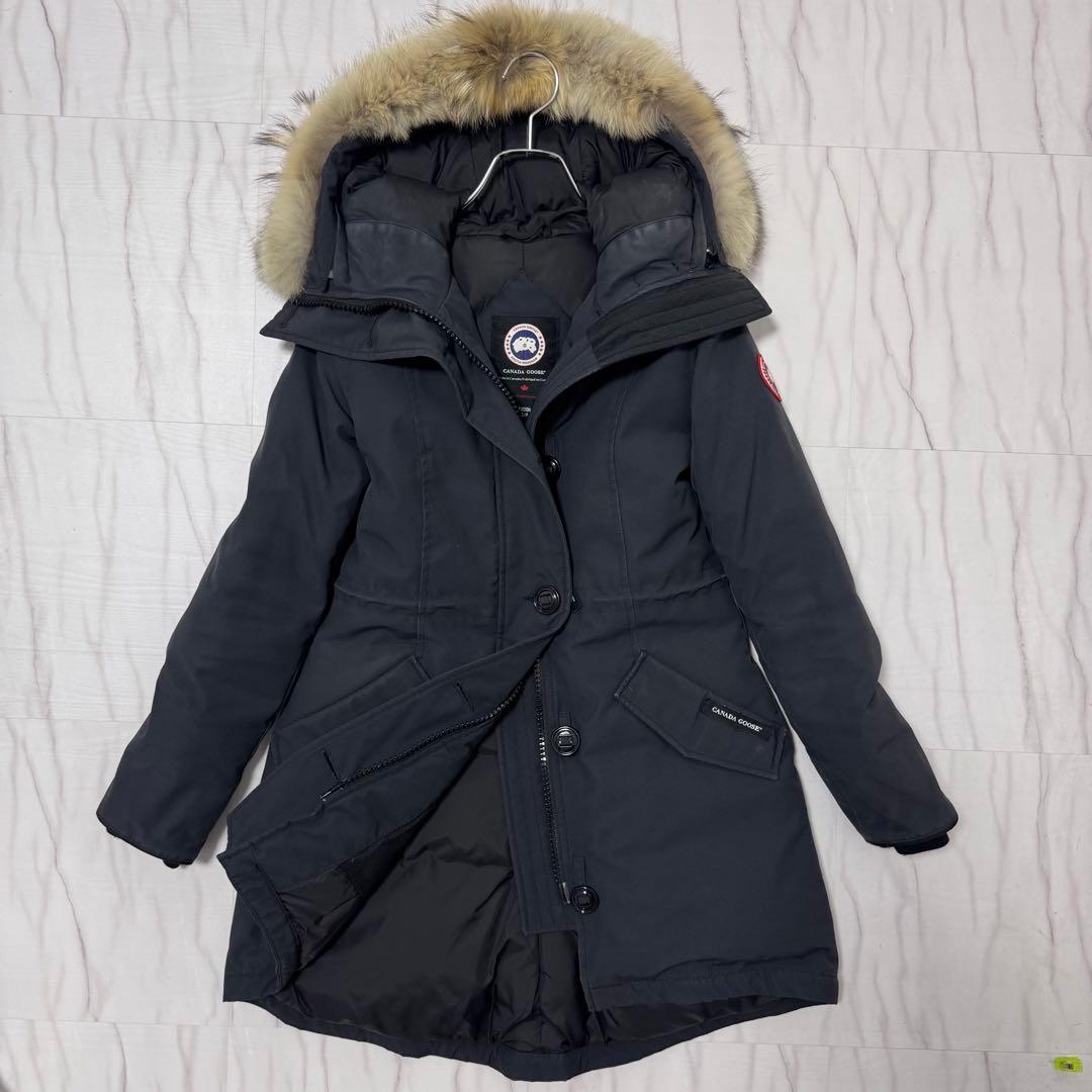 カナダグース ロスクレアパーカー 3way ダウンコート ネイビー Mサイズ相当