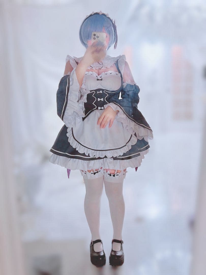 T*i様 36 リゼロ Re:ゼロから始める異世界生活 レム メイド服 コスプレ 三分妄想1/3Delusion】Re:ゼロから始める異世界生活 レム 通常版メイド