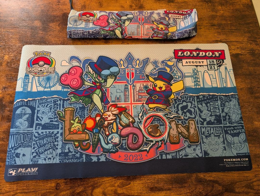 【新品】ポケモンカード　プレイマット　wcs2022 ロンドン