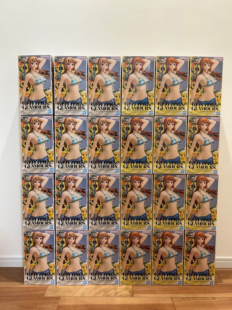 ワンピース　glitter&glamorous ナミ　フィギュア 24点セット