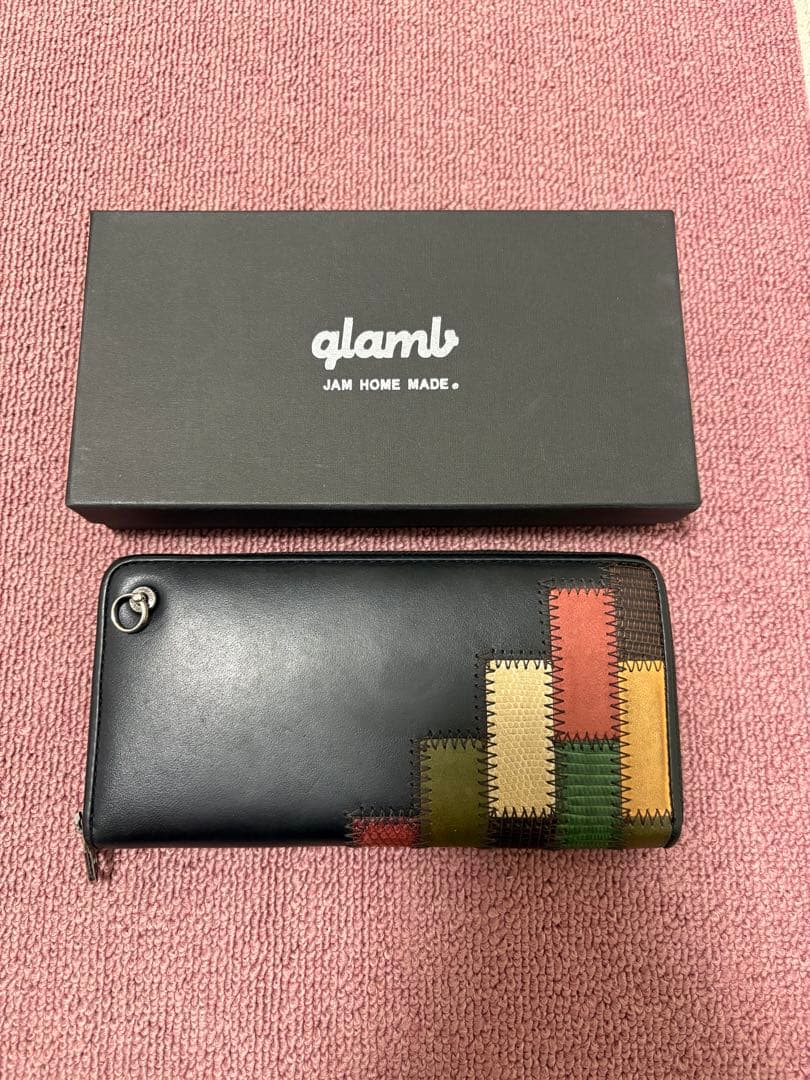 せ*ー様 glamb Gaudy zip wallet マルチカラー