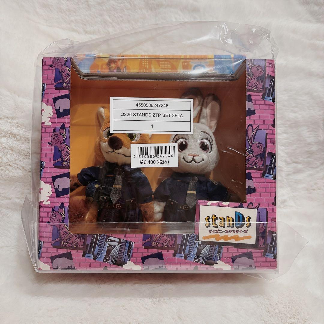 ディズニーストア ズートピア 10周年 スタンディーズ ニック ジュディ