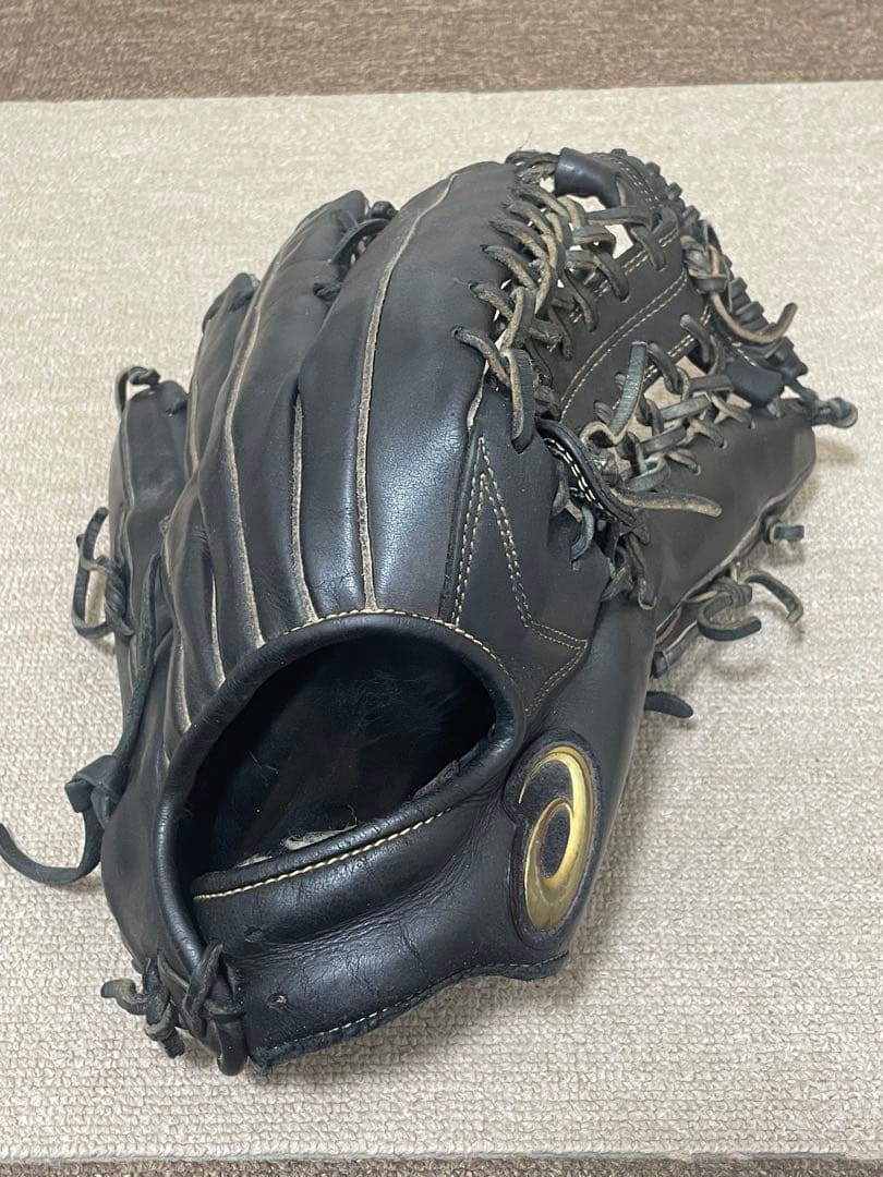 アシックス 一般硬式野球外野用グローブ 右投げ用