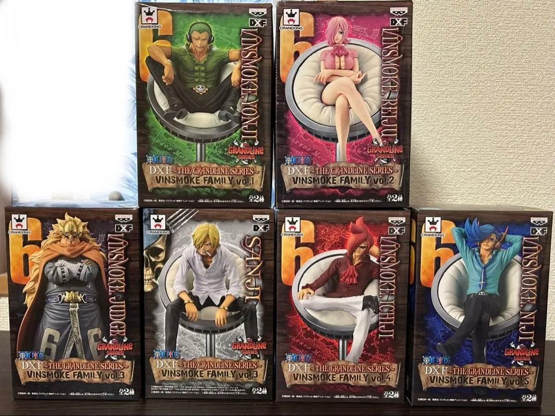 ワンピース Vinsmoke Family フィギュア 6体セット