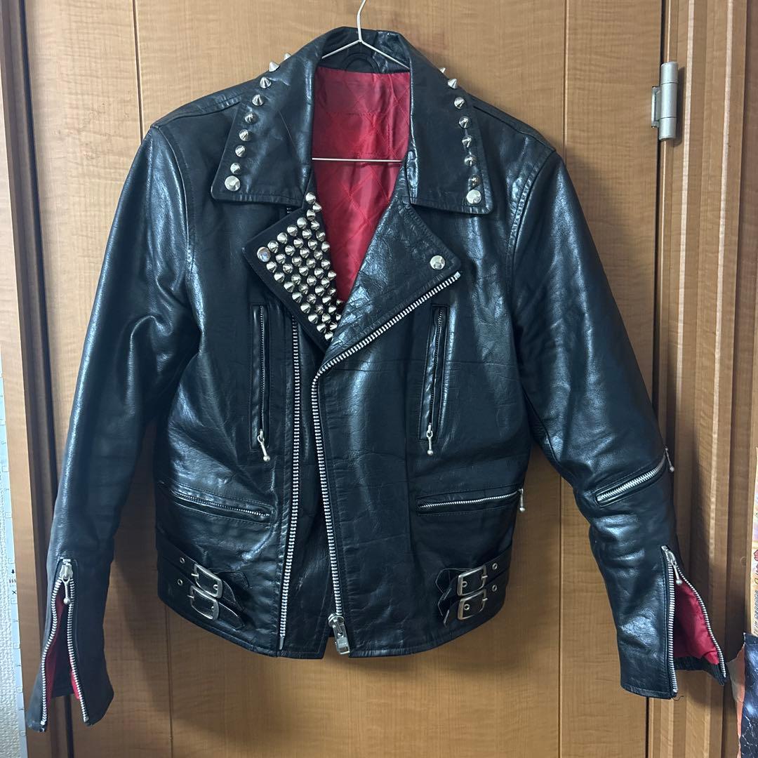 鋲ジャン ダブルライダース スタッズ - メルカリ