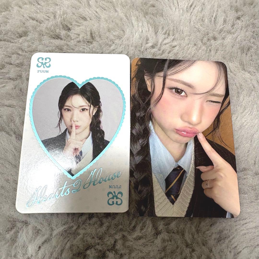 Hearts2Hearts ハトゥハ 韓国 ペンミ トレカ セット ジュウン - メルカリ