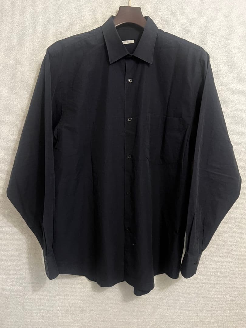 COMOLI 23SS コモリシャツ NAVY 2