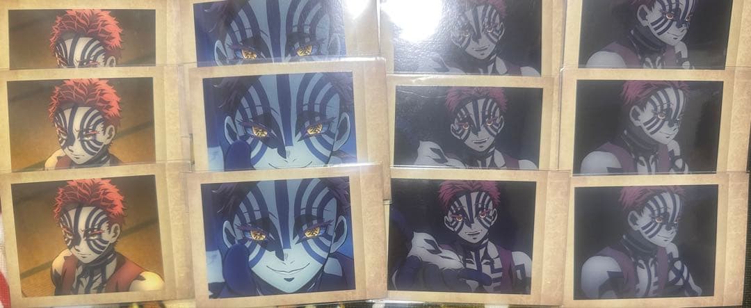 鬼滅の刃 ぱしゃこれ 猗窩座 12枚 - メルカリ