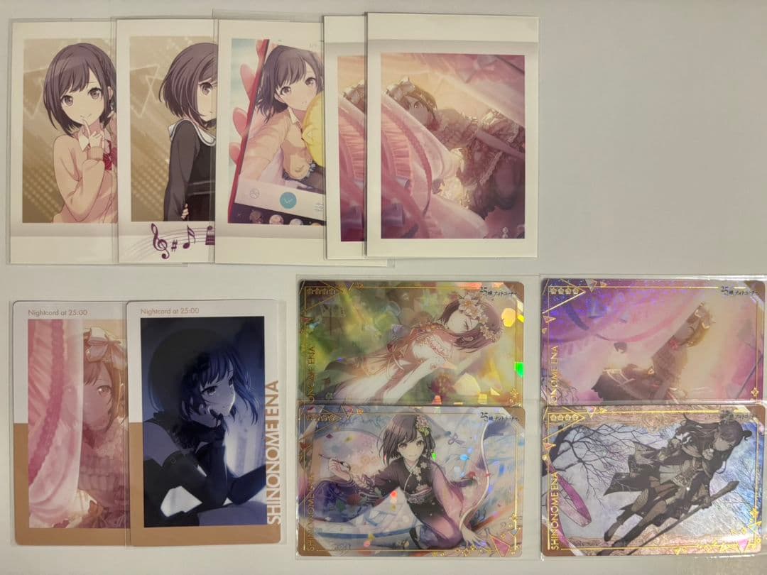 プロセカ 東雲絵名 紙類 エピカ ぱしゃこれ ウエハースカード - メルカリ