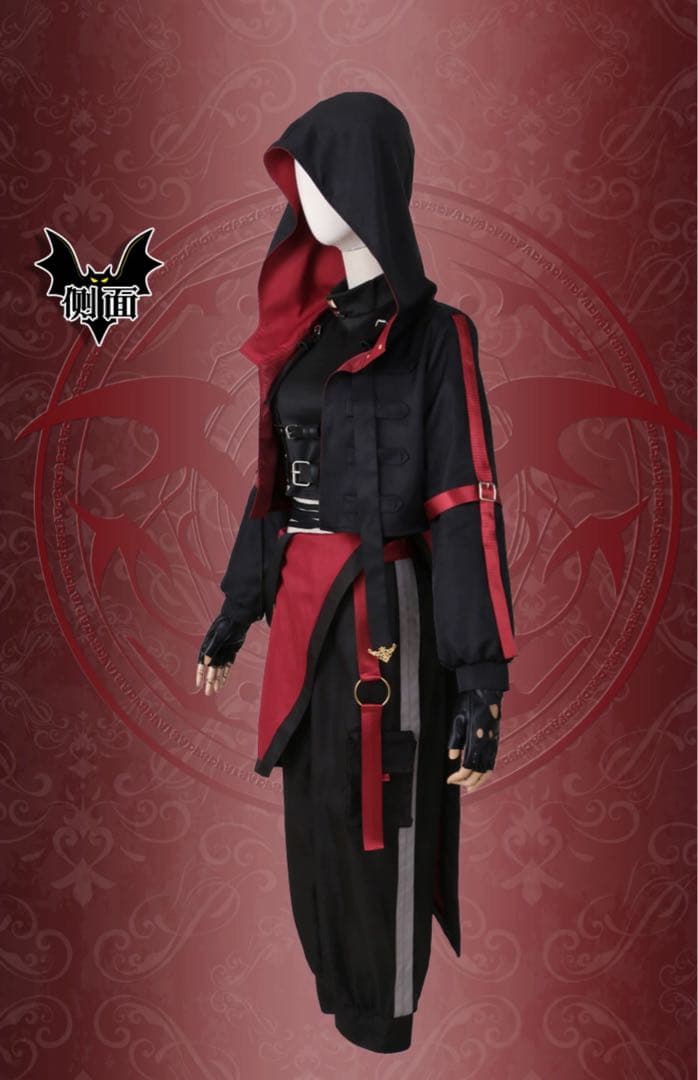 vtuber 葛葉 にじさんじ コントレイル コスプレ衣装※ウィッグ 靴追加可