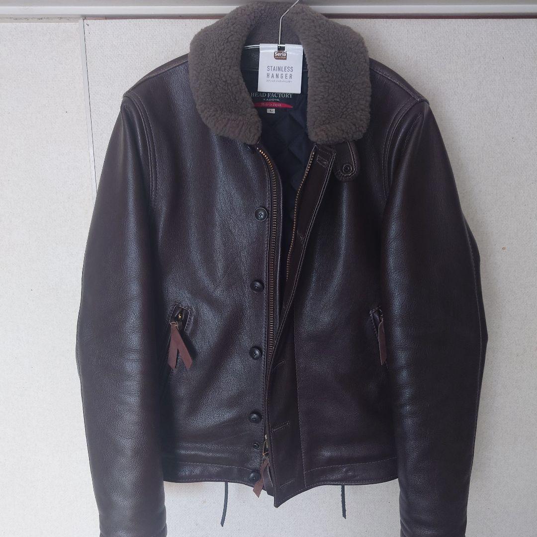 カドヤ　KADOYA レザーN1ジャケット カドヤ（KADOYA） 【HF N-1】 レザージャケット 純国産 革ジャン