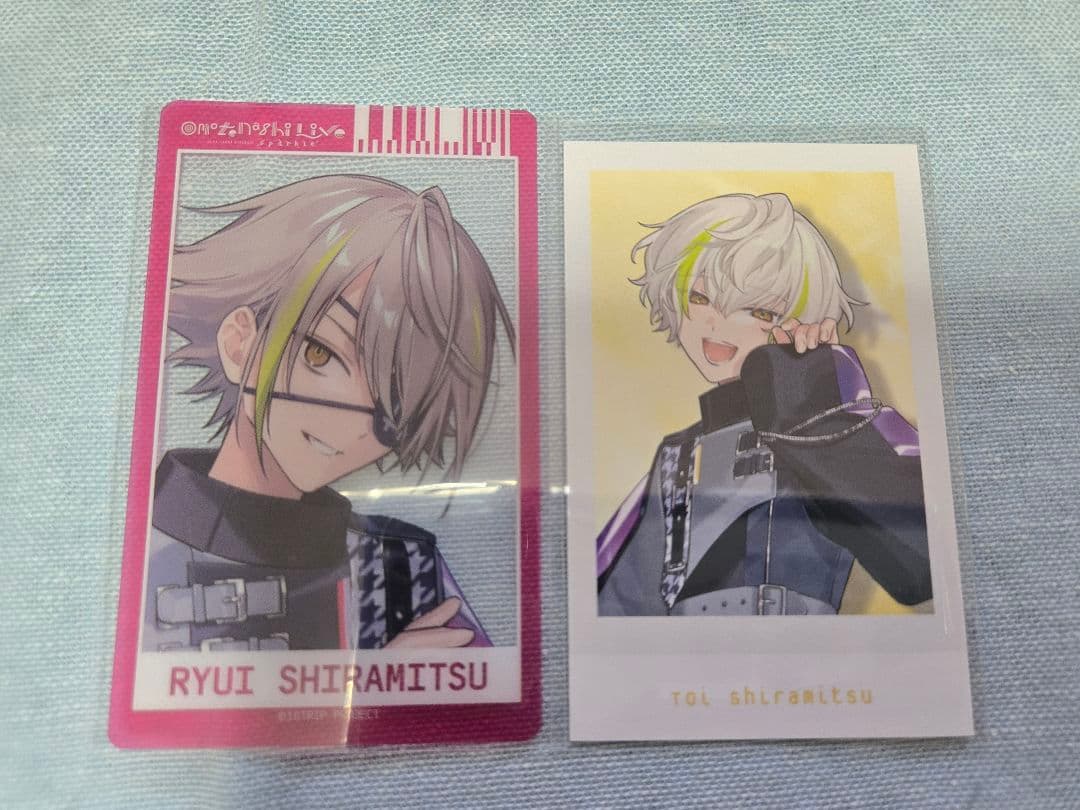 18TRIP エイトリ おもライ クリアカード&特典 白光琉衣&糖衣 - メルカリ