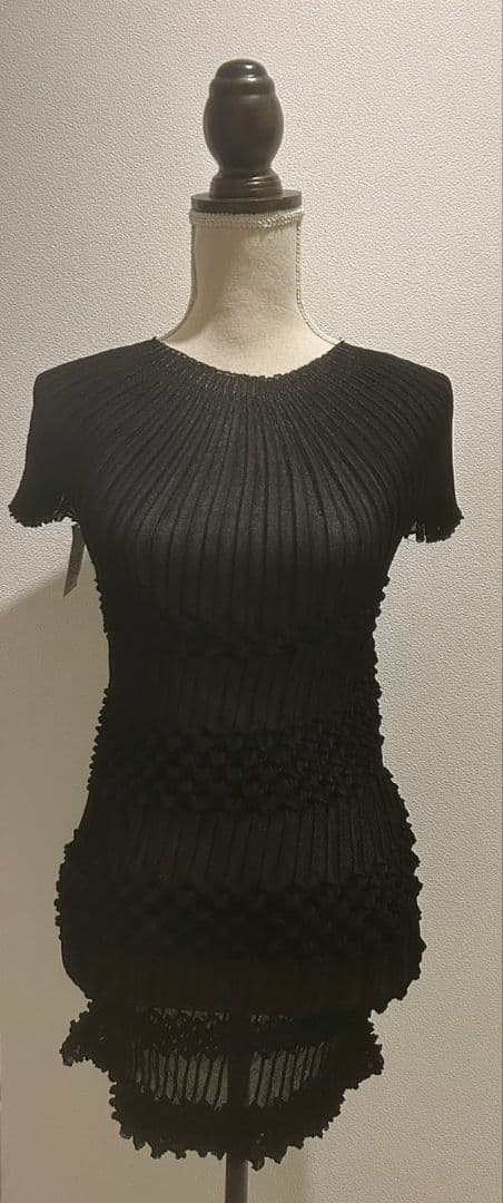 U*i様 ​【希少・新品】プリーツプリーズ 3D立体バウンス カットソー 201