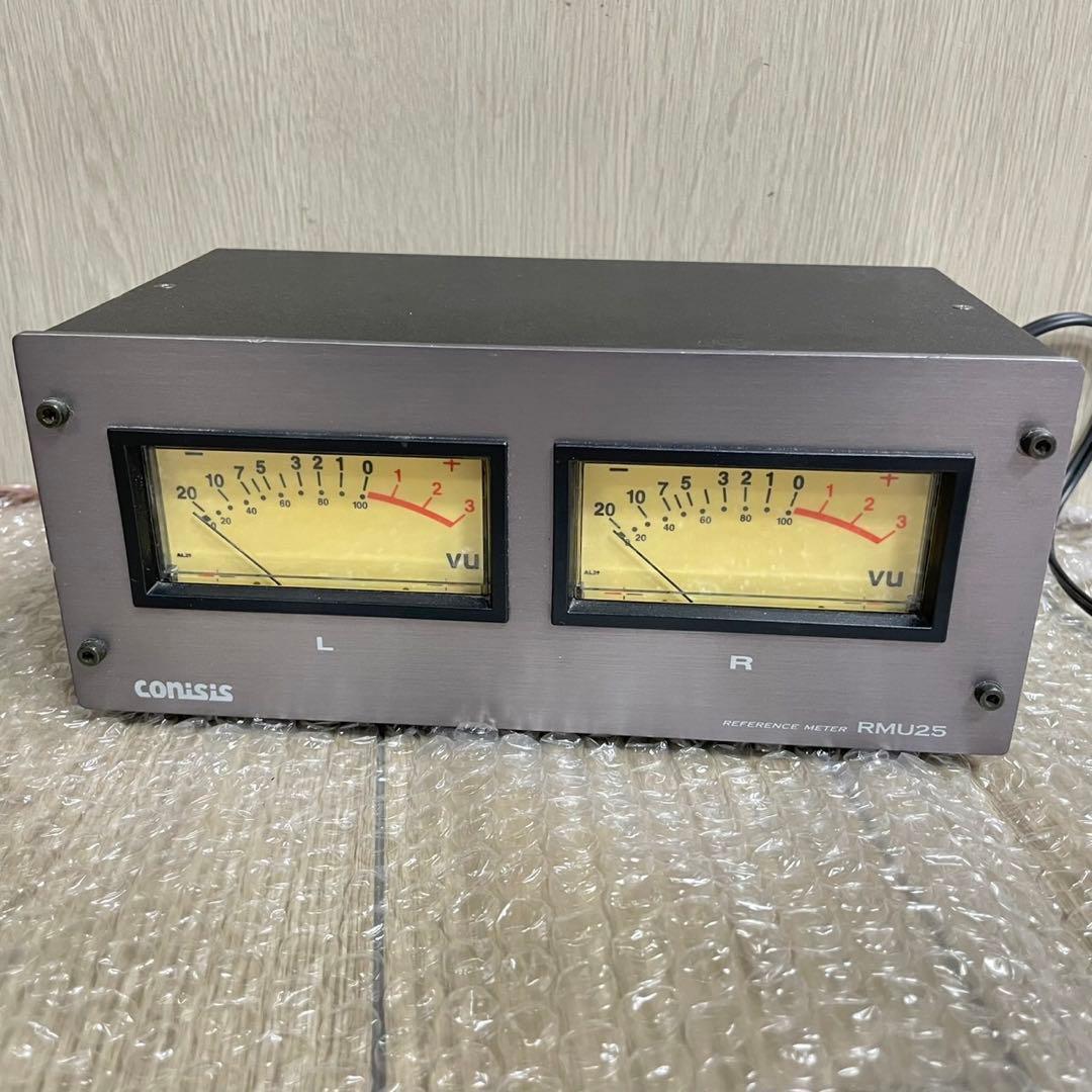 Conisis RMU25 VUメーター コニシス 2ch DTM Conisis RMU25 VUメーター コニシス 2ch DTM - メルカリ