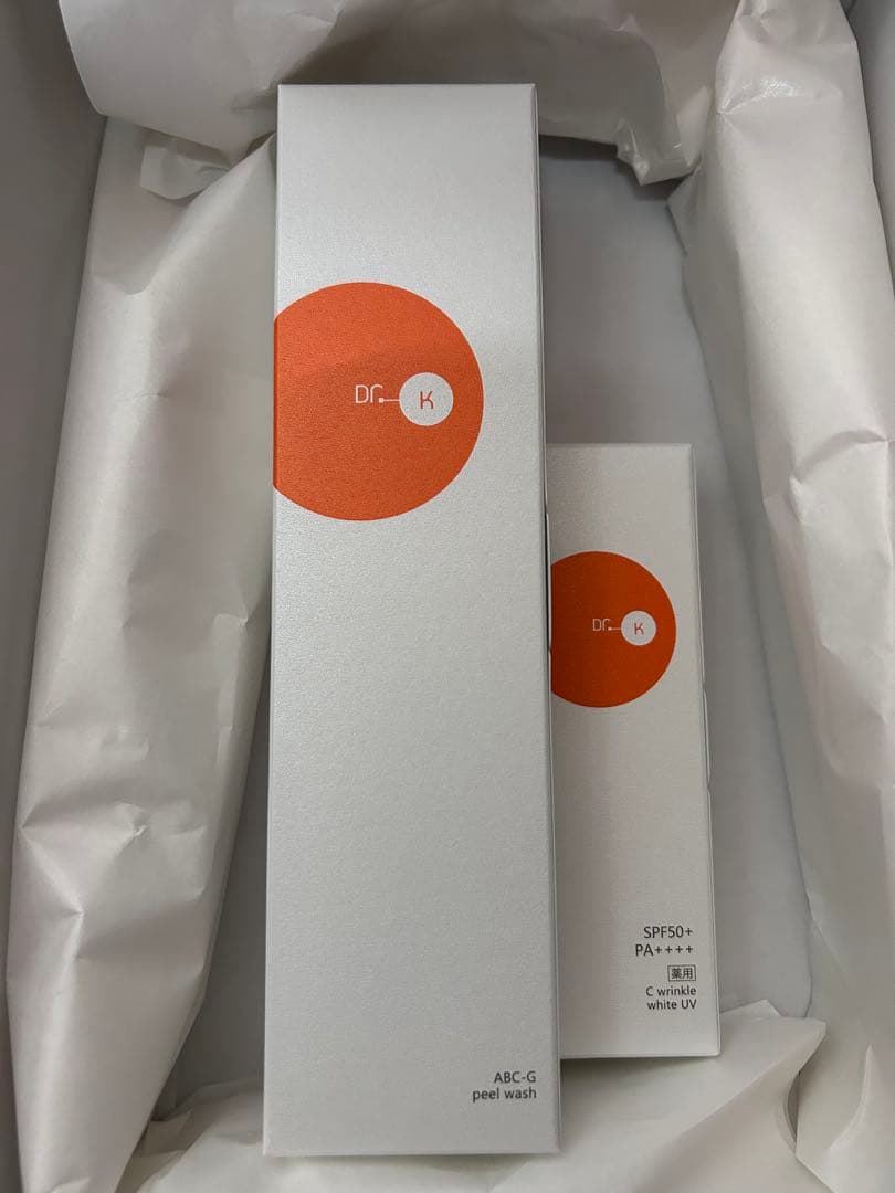 Dr. K ABC-G ピールウォッシュ 美白UVクリームSPF50+ セット
