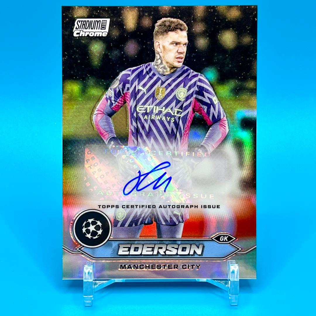 Topps Stadium EDERSON エデルソン モラエス 直筆サイン - メルカリ