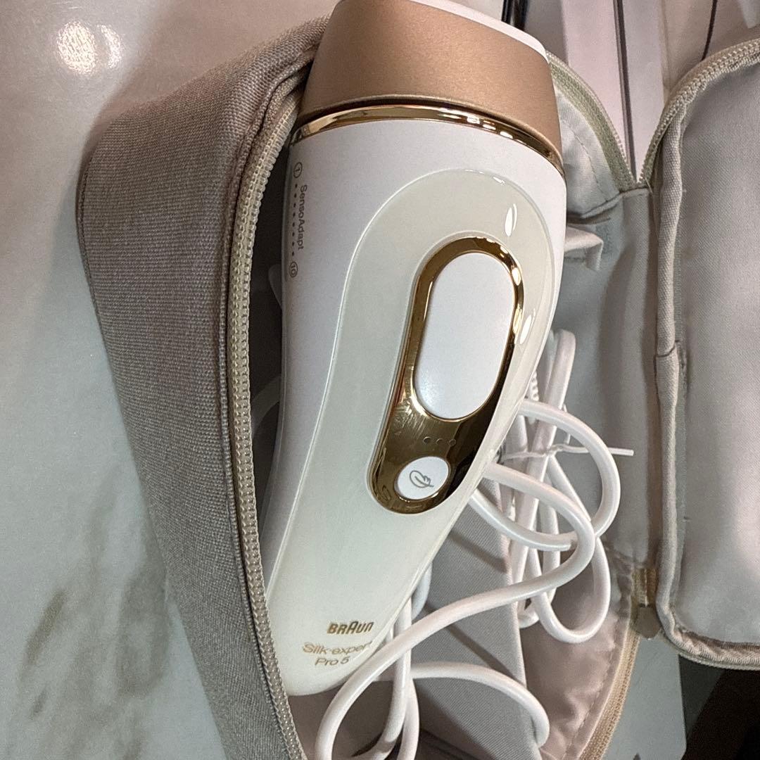 Braun Silk-expert Pro 5 脱毛器 収納ケース付き - メルカリ