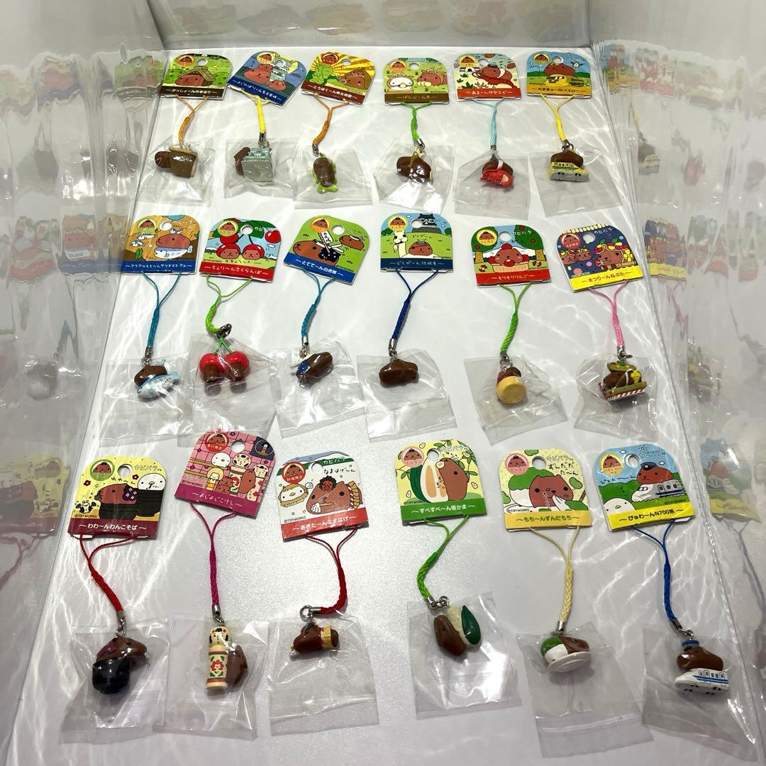 カピバラさん ご当地限定 ストラップ 根付け キーホルダー カピバラさん