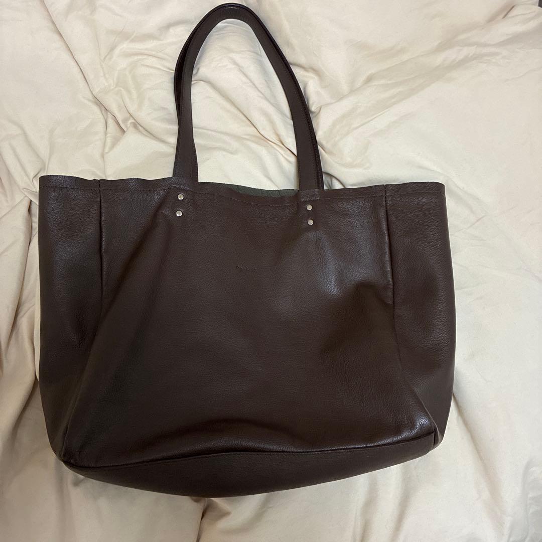 フ*ト様 アニエスベー　トートバック　ダークブラウン　本革