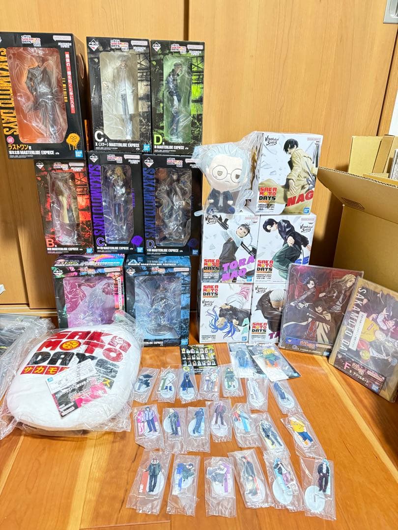 サカモトデイズ　一番くじ　プライズ　まとめ売り 一番くじ SAKAMOTO DAYS vol.1 発売日：2025年02月15日(土)より順次