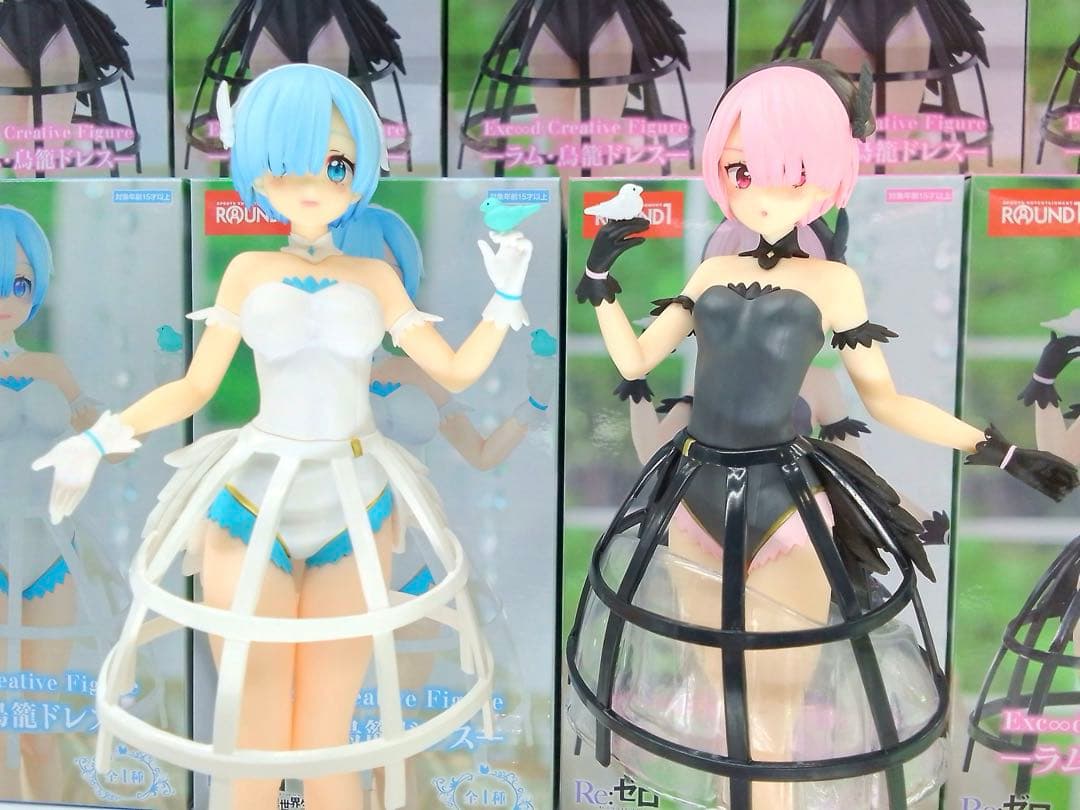 ラウンドワン限定！】 リゼロ Exc∞d Creative ラム 鳥籠ドレス - メルカリ