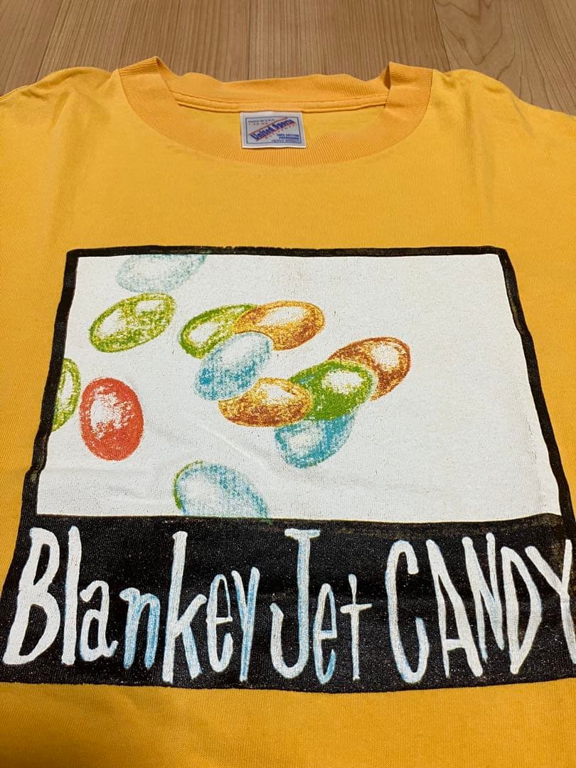 Blankey Jet City Tシャツ Lサイズ　ブランキージェットシティ 幸せの鐘が鳴り響き僕はただ悲しいふりをする Tシャツぜひゲットして
