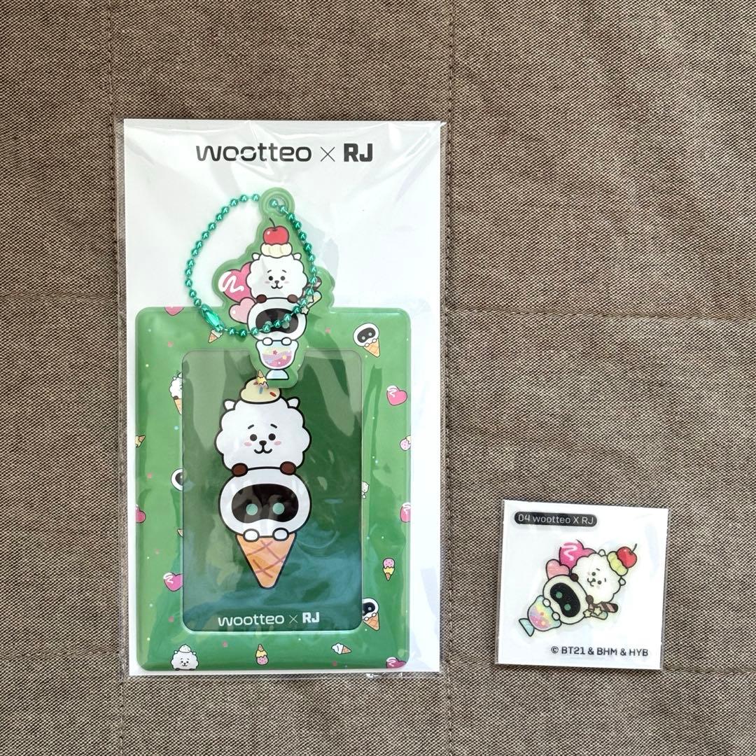 RJ x Wootteo トレカケース フォトカード BTS JIN - メルカリ