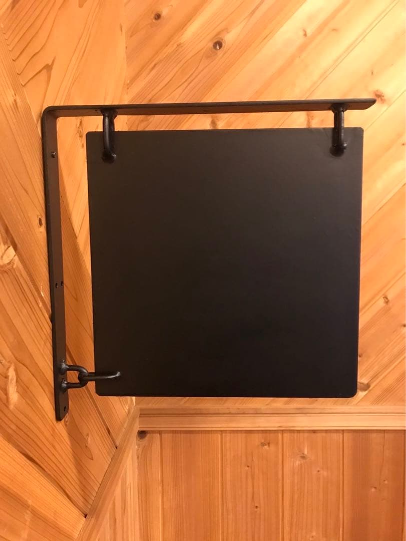 アイアン職人】重厚感のあるアイアンブラケット 吊り看板 350㍉×350㍉｜