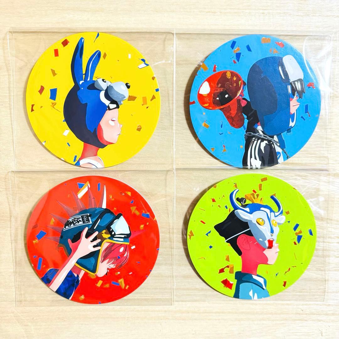 King Gnu「BOY」オリジナルめんこ 全4種コンプセット