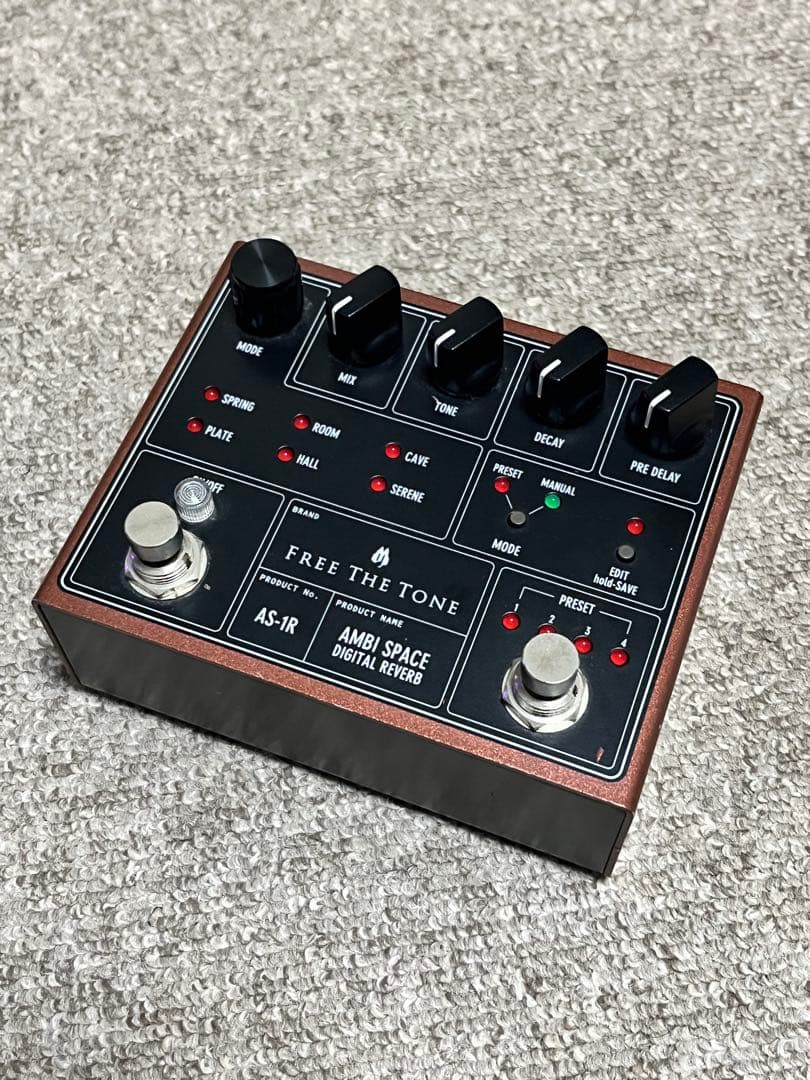FREE THE TONE AS-1R AMBI SPACE デジタルリバーブ