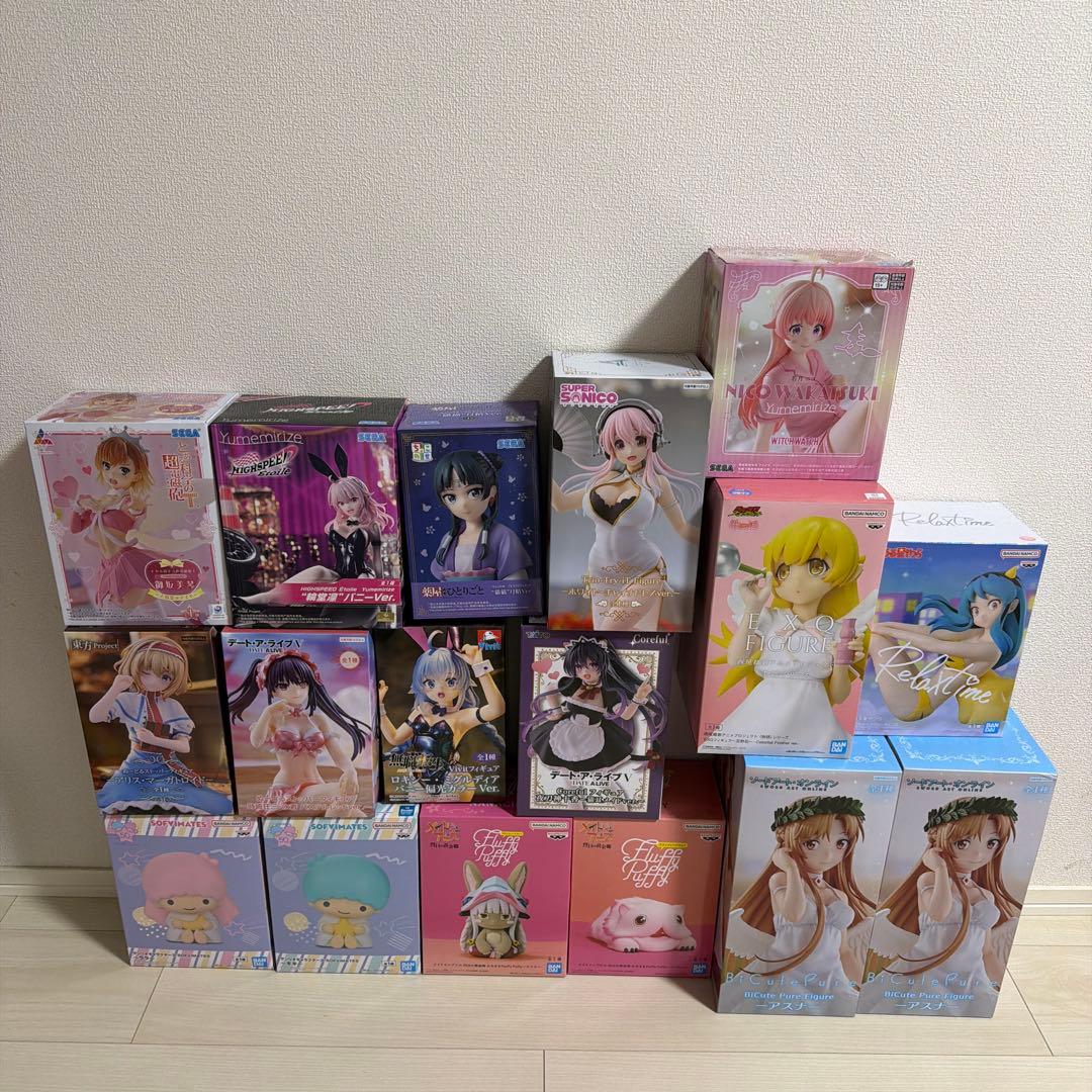美少女プライズフィギュアまとめ売り