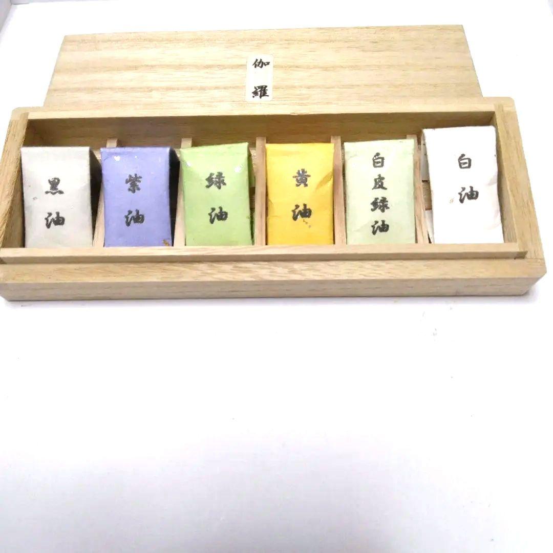 古渡り　希少香木　伽羅　六種　④ ミニ寸線香『高貴な香木の香り【伽羅天壇(きゃらてんだん)】ミニ寸バラ