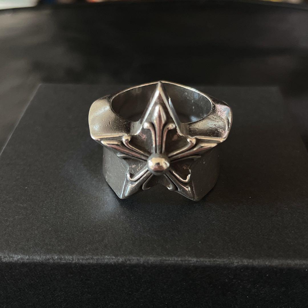 【Kaz@YOSHIKIYO様リピート】ノーブランド　スター　指輪　１４号