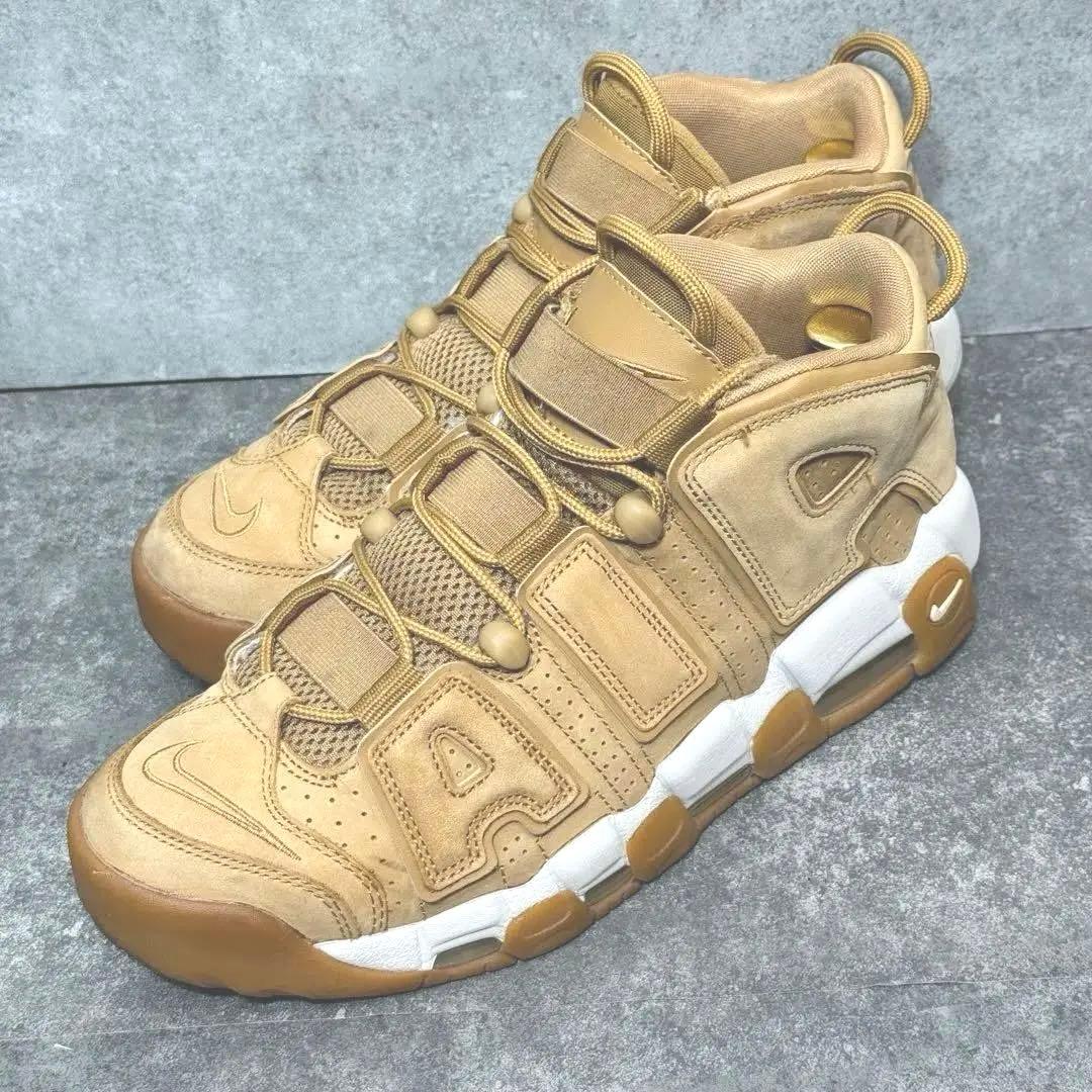 ナイキ AIR MORE UPTEMPO PREMIUM FLAX 27.5cm