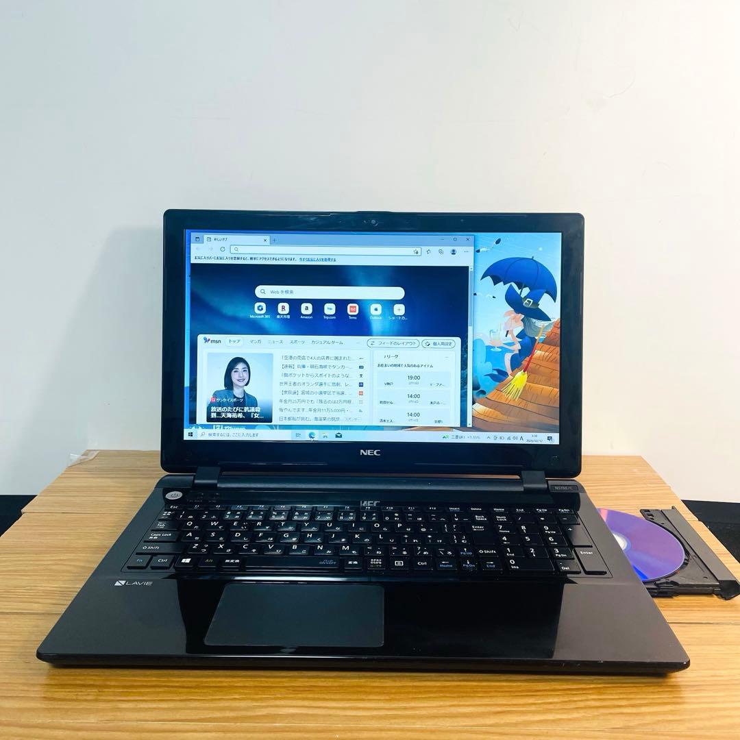 設定済みですぐ使えるサクサクSSDメモリ8ギガカメラwin11オフィスDVD