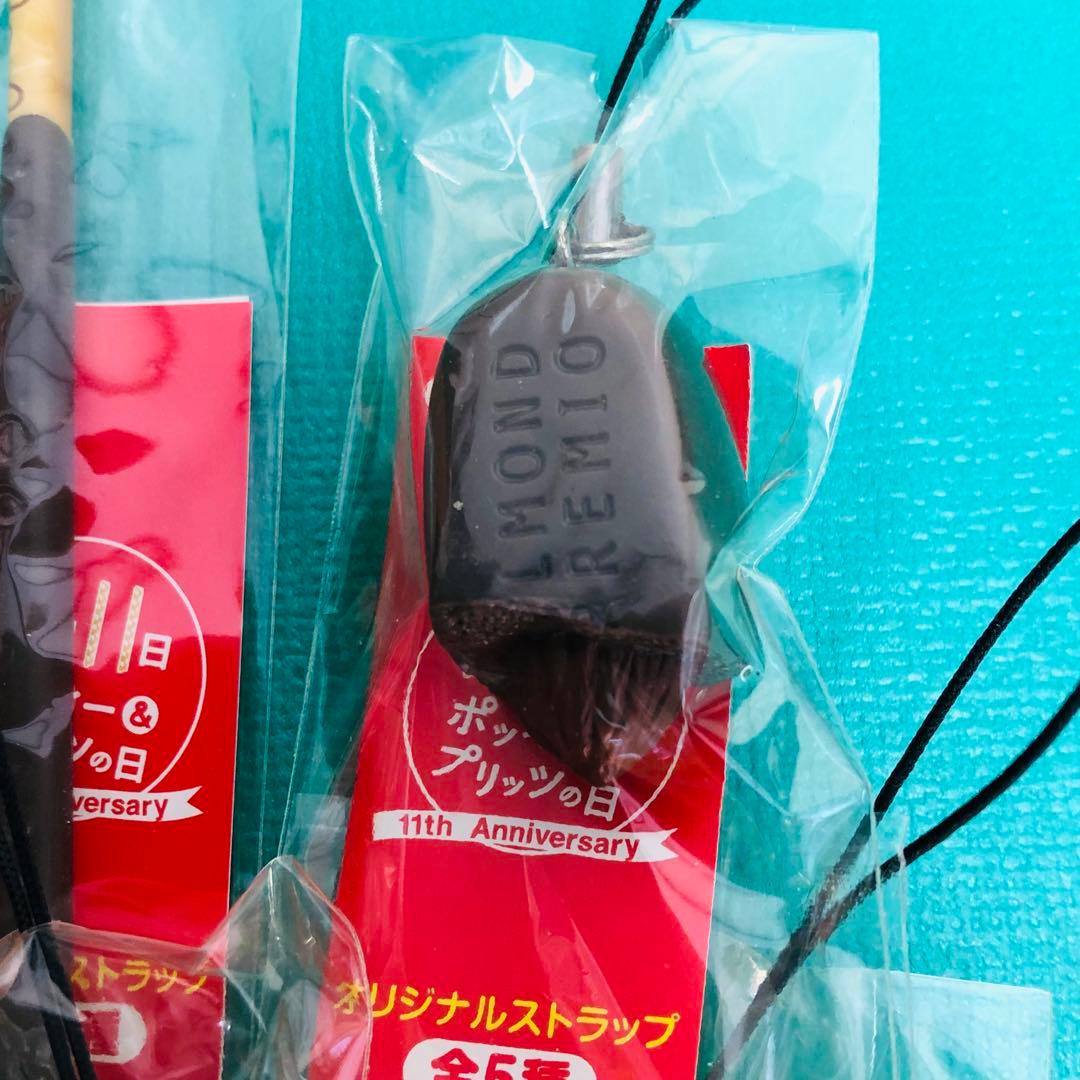 グリコ ポッキー ビスコ カプリコ コロン等 ミニチュアストラップ5種6