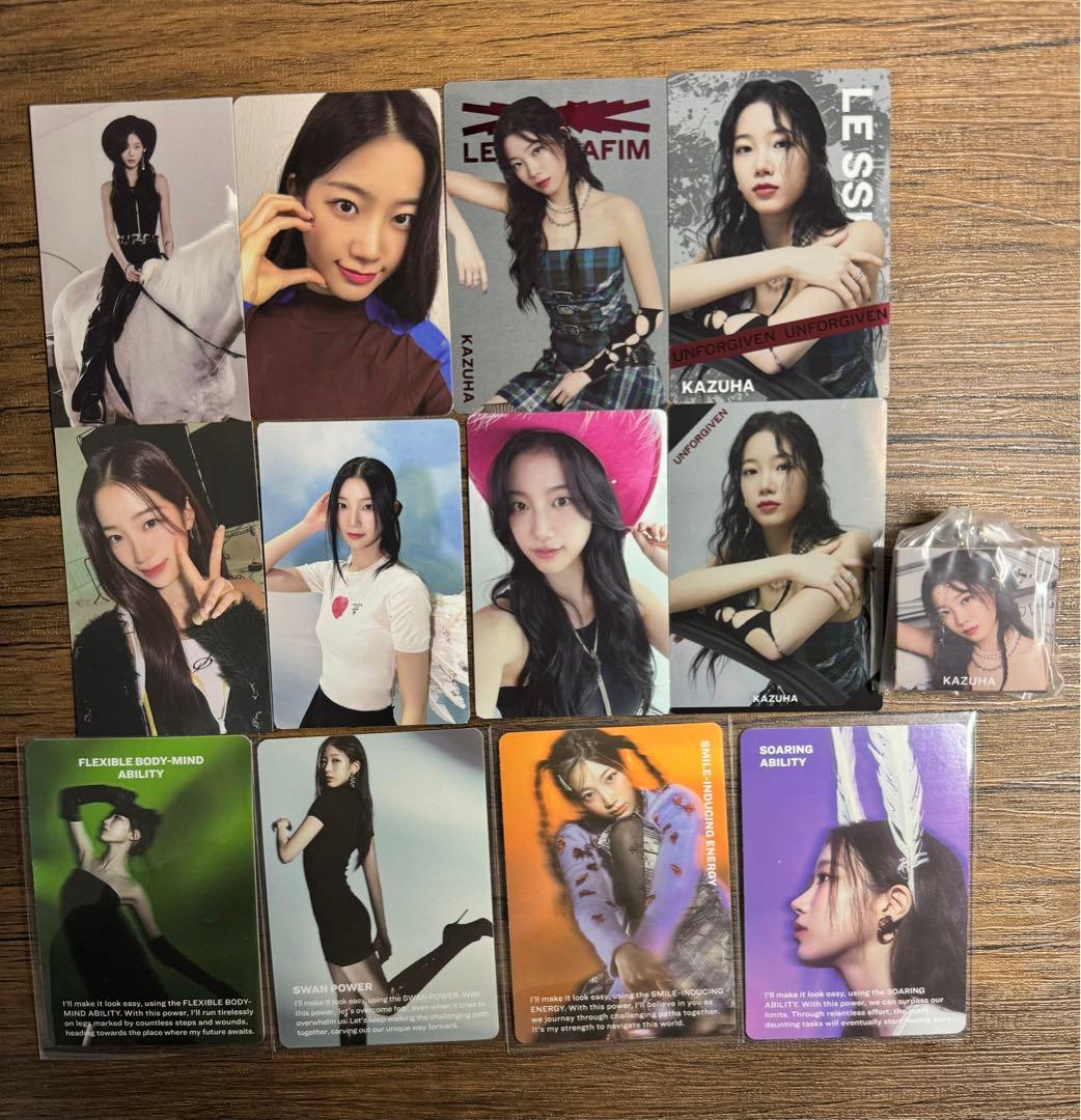 カズハ LE SSERAFIM ルセラフィム トレカ まとめ売り - メルカリ