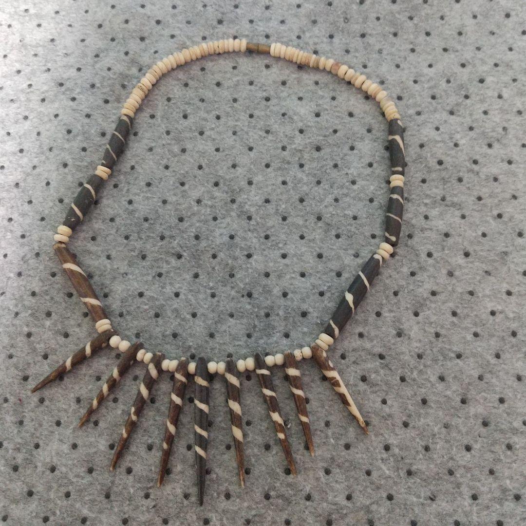 ラクダ骨ネックレス