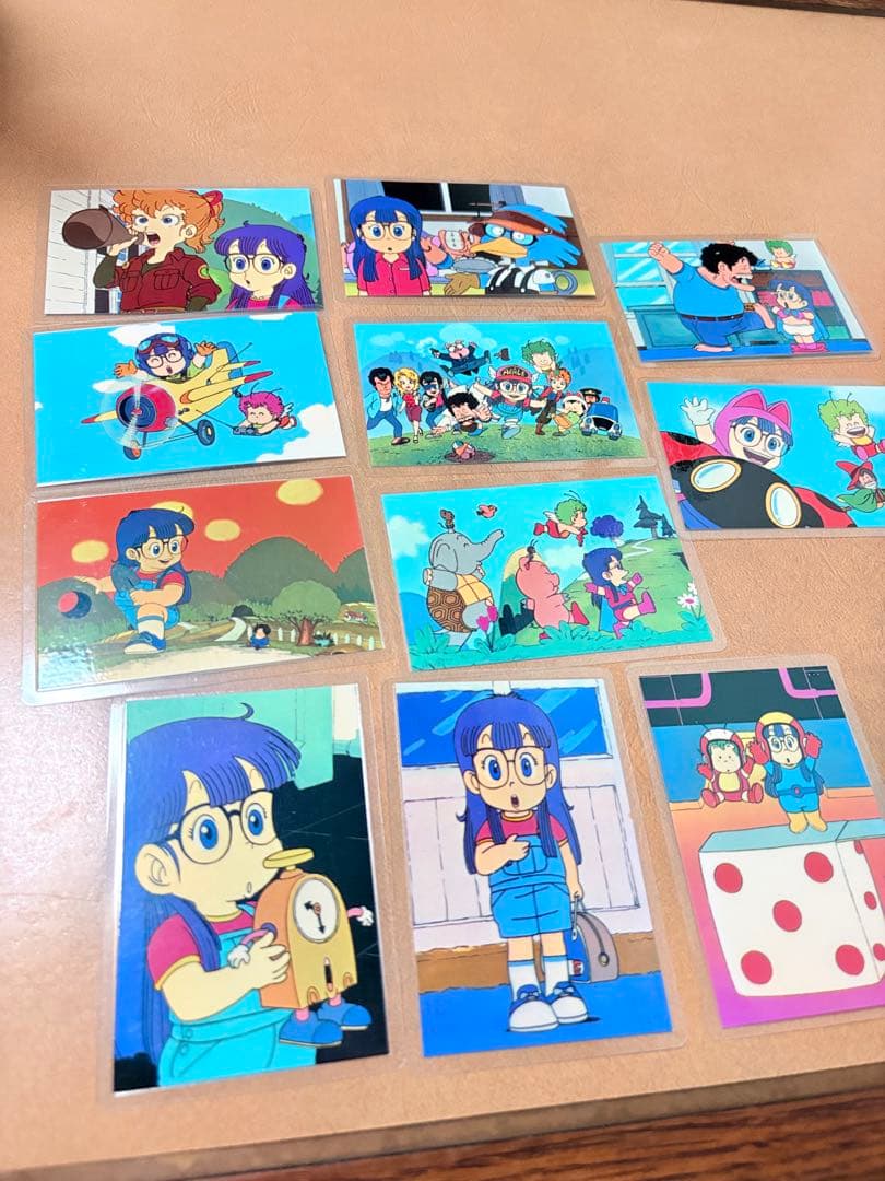 Dr.スランプ アラレちゃん 鳥山明 ラミネートカード 当時物 ドクタースランプ