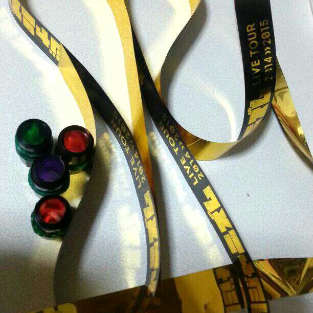 関ジャニズム♡銀テープ♡オレンジ2.黄.緑.紫