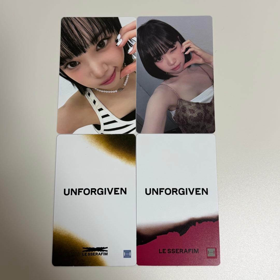 LE SSERAFIM ルセラ UNFORGIVEN ラキドロトレカ チェウォン