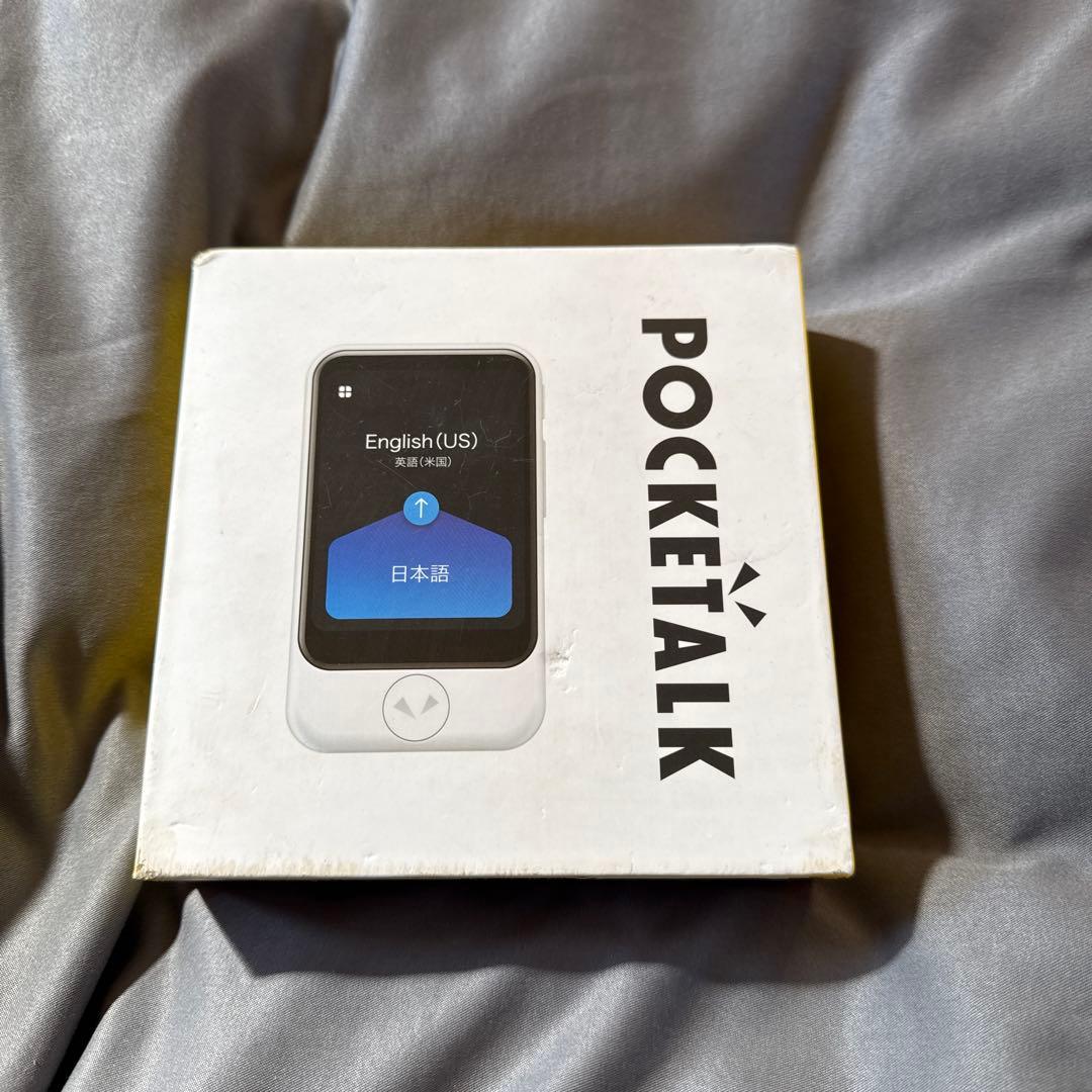 POCKETALK（ポケトーク）S グローバル通信2年付ゴールド POCKETALK(ポケトーク)S1 グローバル通信(2年)付き PTSGG ゴールド