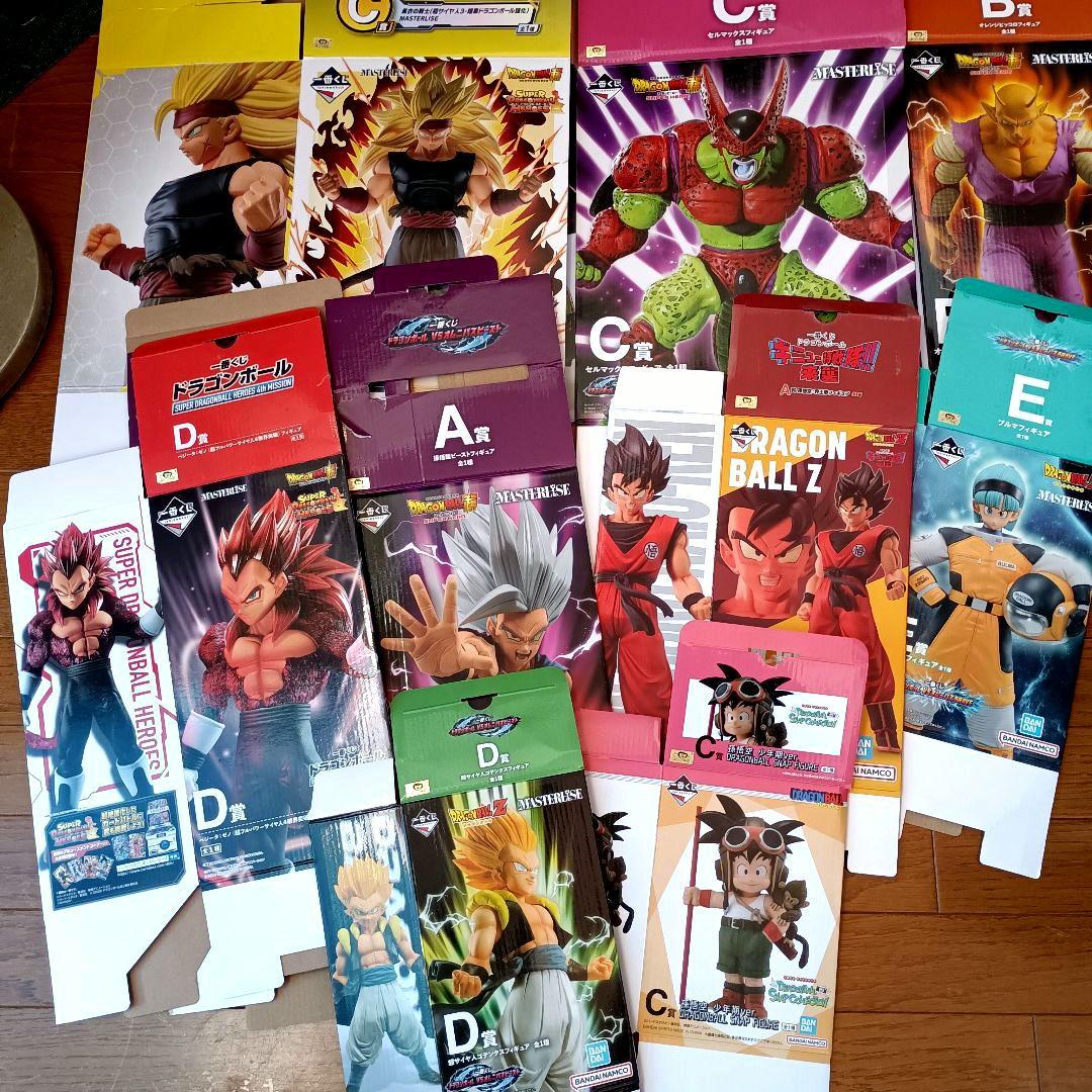 空箱ドラゴンボール 一番くじフィギュア　MASTERLISE　オムニバスビースト