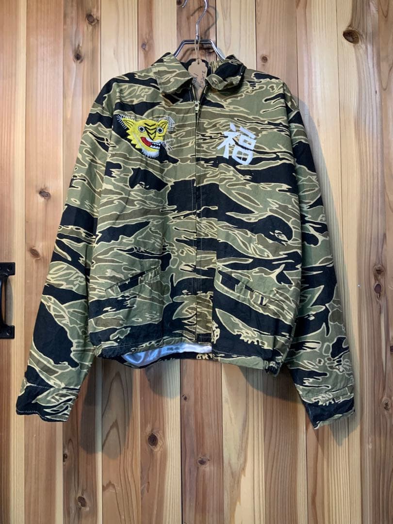 ベトジャン　タイガーカモ　XLサイズ　60sサンプリング