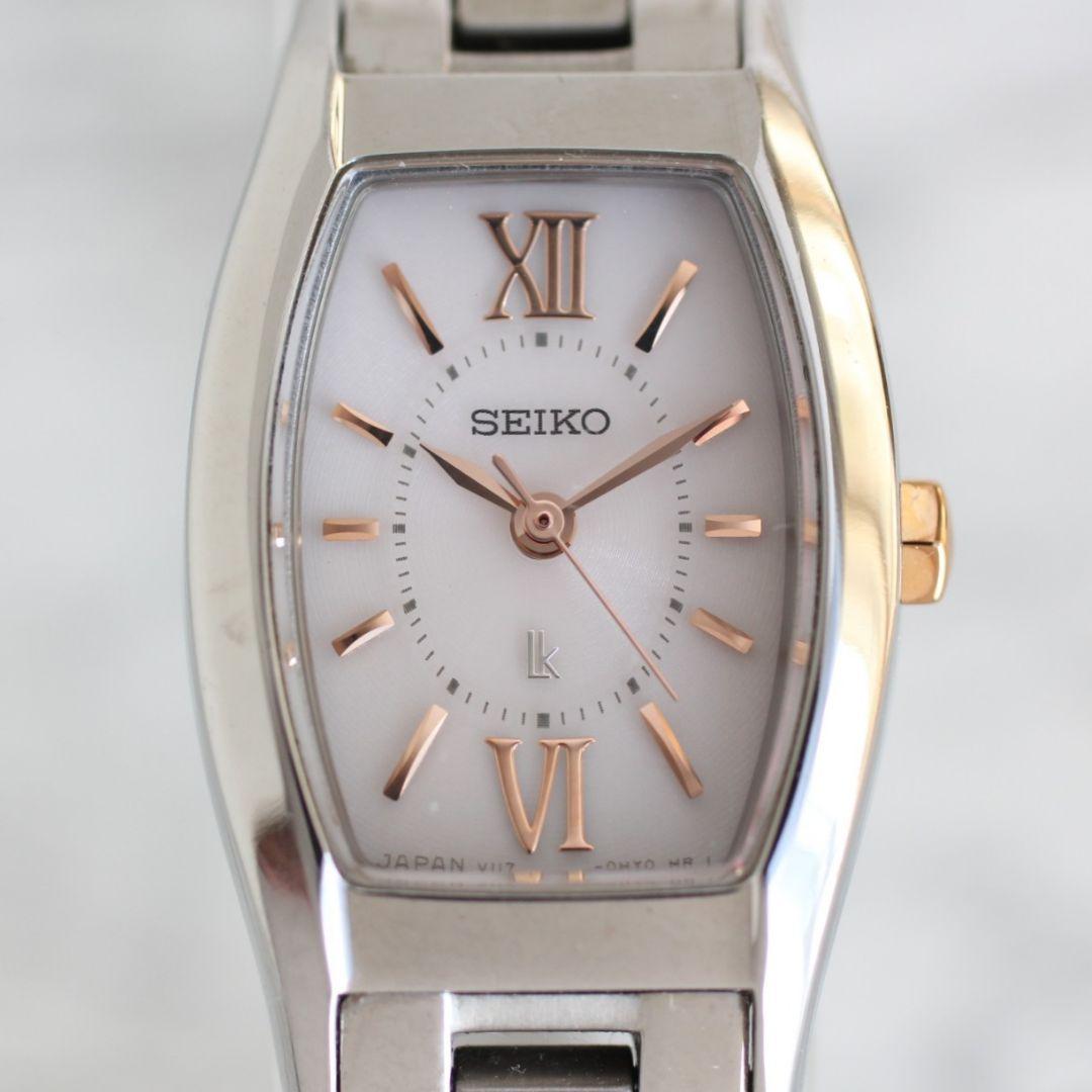 稼働品 セイコールキアSEIKO LUKIA 腕時計V117-ODKO