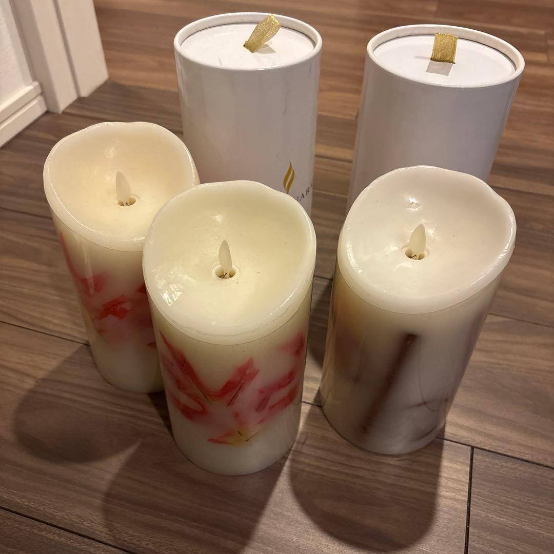 ルミナラ　キャンドル 3個セット