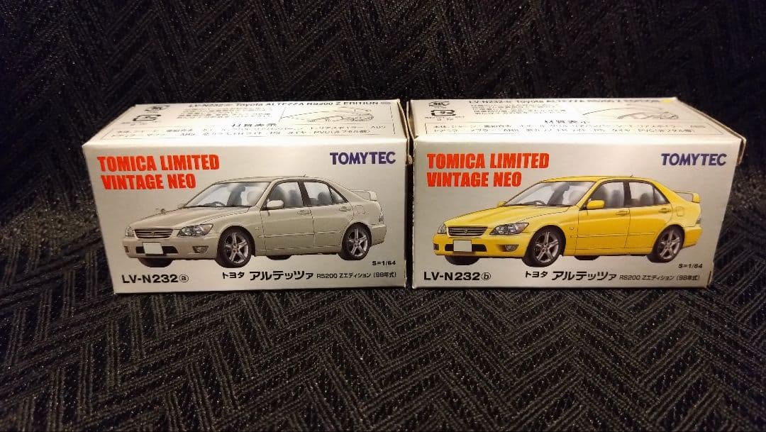 トミカリミテッドヴィンテージトヨタアルテッツァRS200Zエディション2